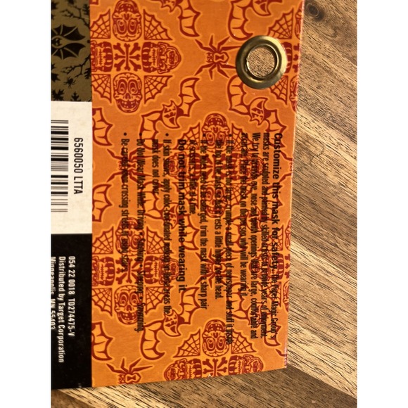 Vintage Raging Reapers Mask The Paper Magic Group Latex Halloween 2003 NOS - Picture 10 of 10